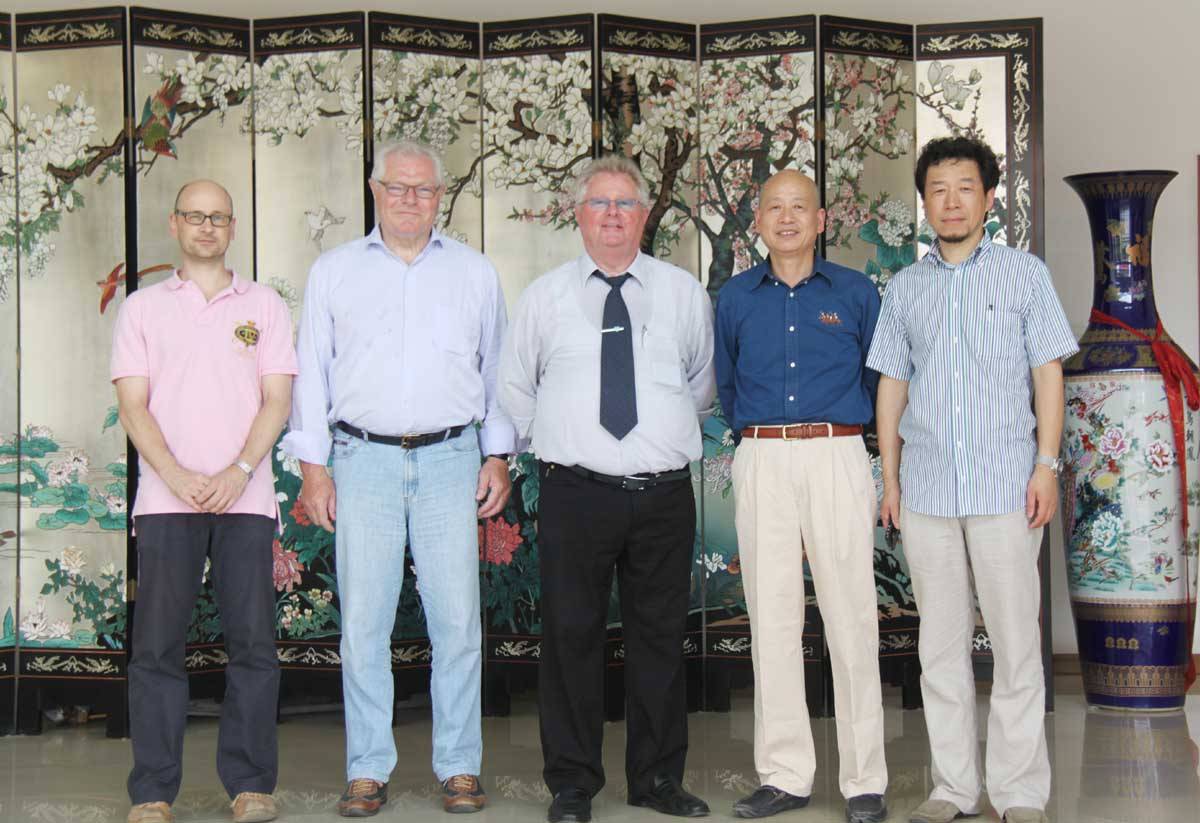 德奔馳戴姆勒創始人Preiss-Daimler先生來我司考察合作